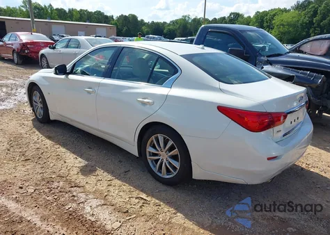 2015 Infiniti Q50 Premium из США, поврежденный, VIN JN1BV7ARXFM414391